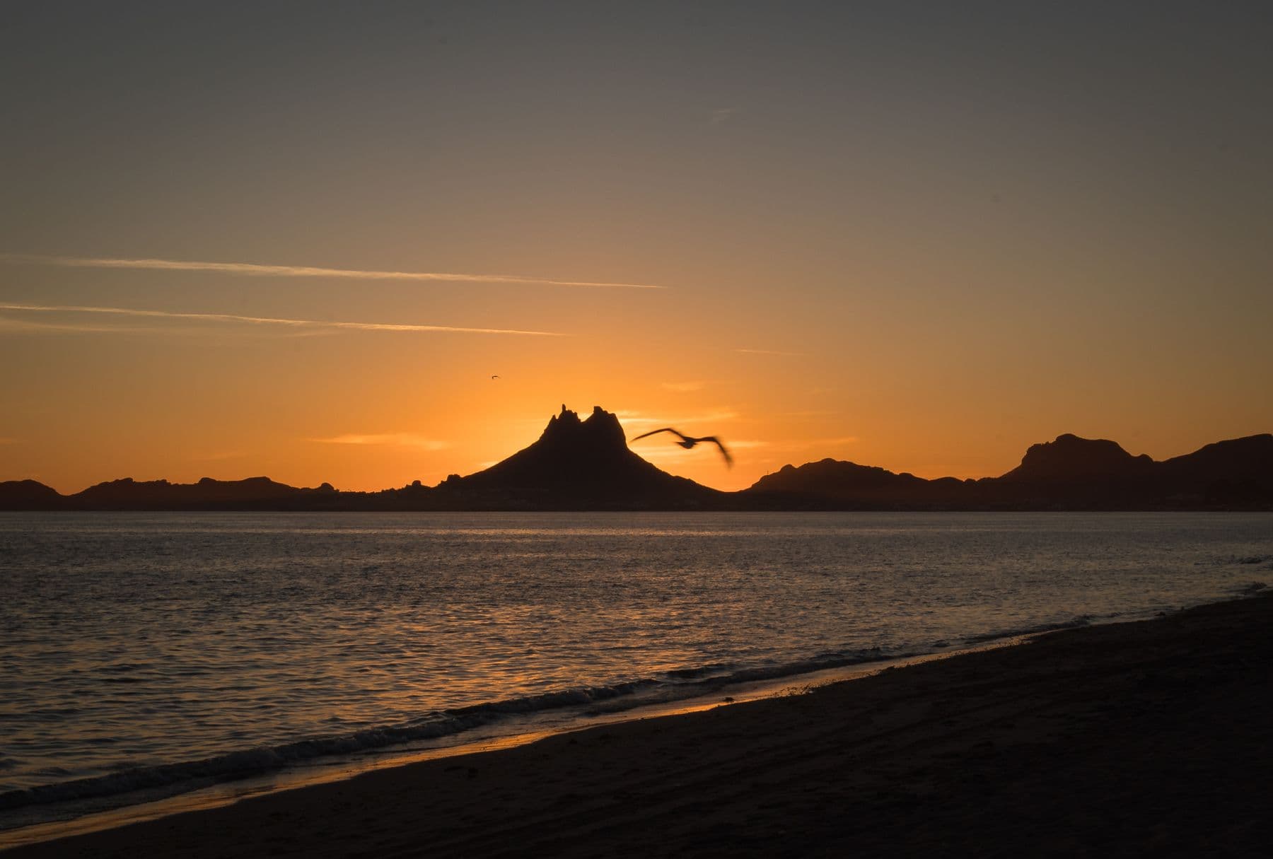 San Carlos bay and Tetakawi mountain